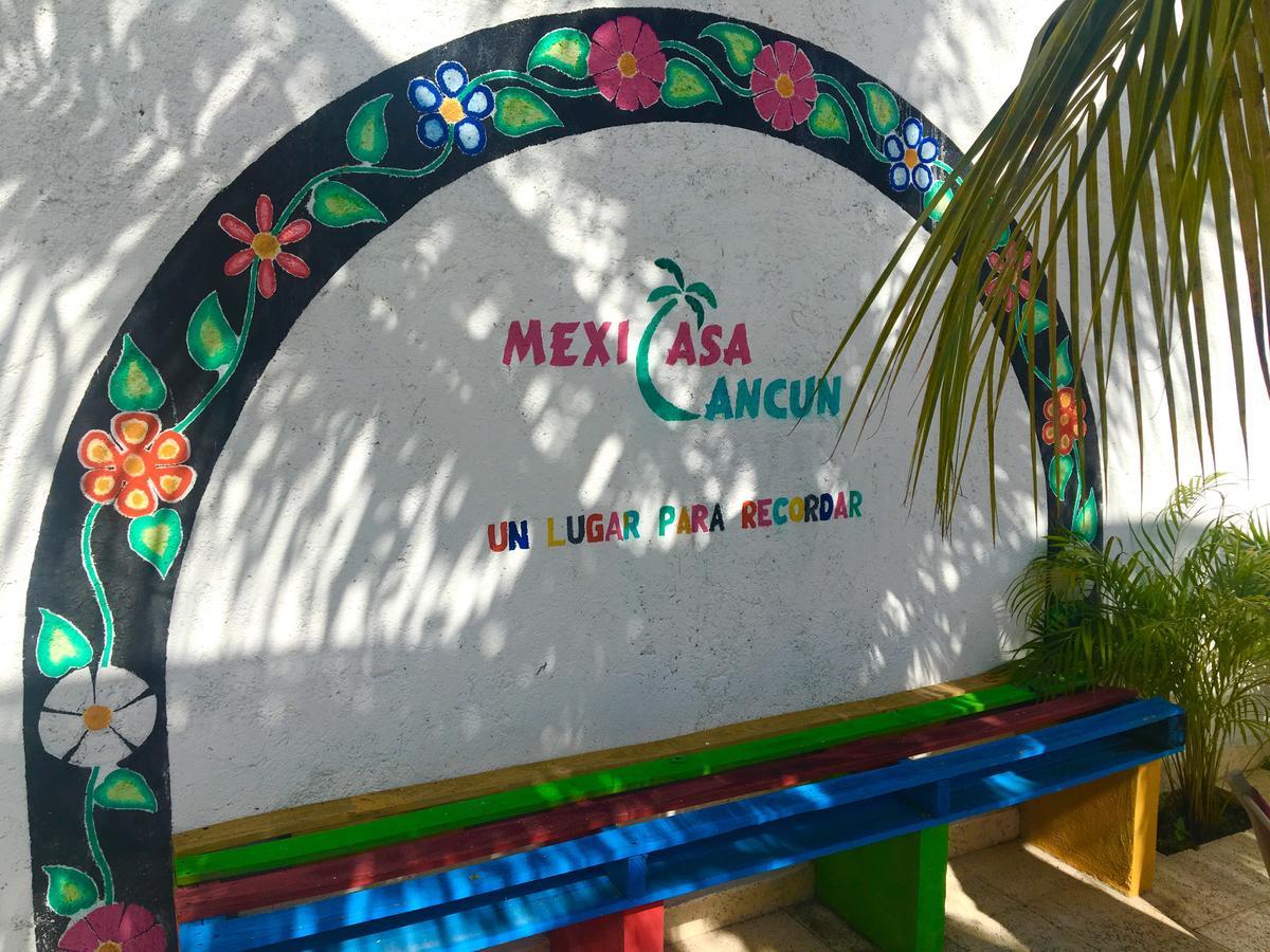 Mexicasa Cancun Hostel Cancún Exterior foto